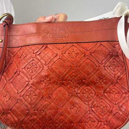 Coach Woven Zoe Tote Bag