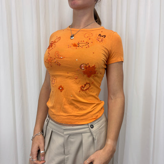 Beaded Baby Tee