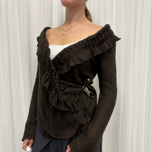 Italian Soft Wrap Cardigan