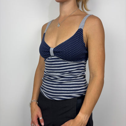 Stripe and Polkadot Bow Cami