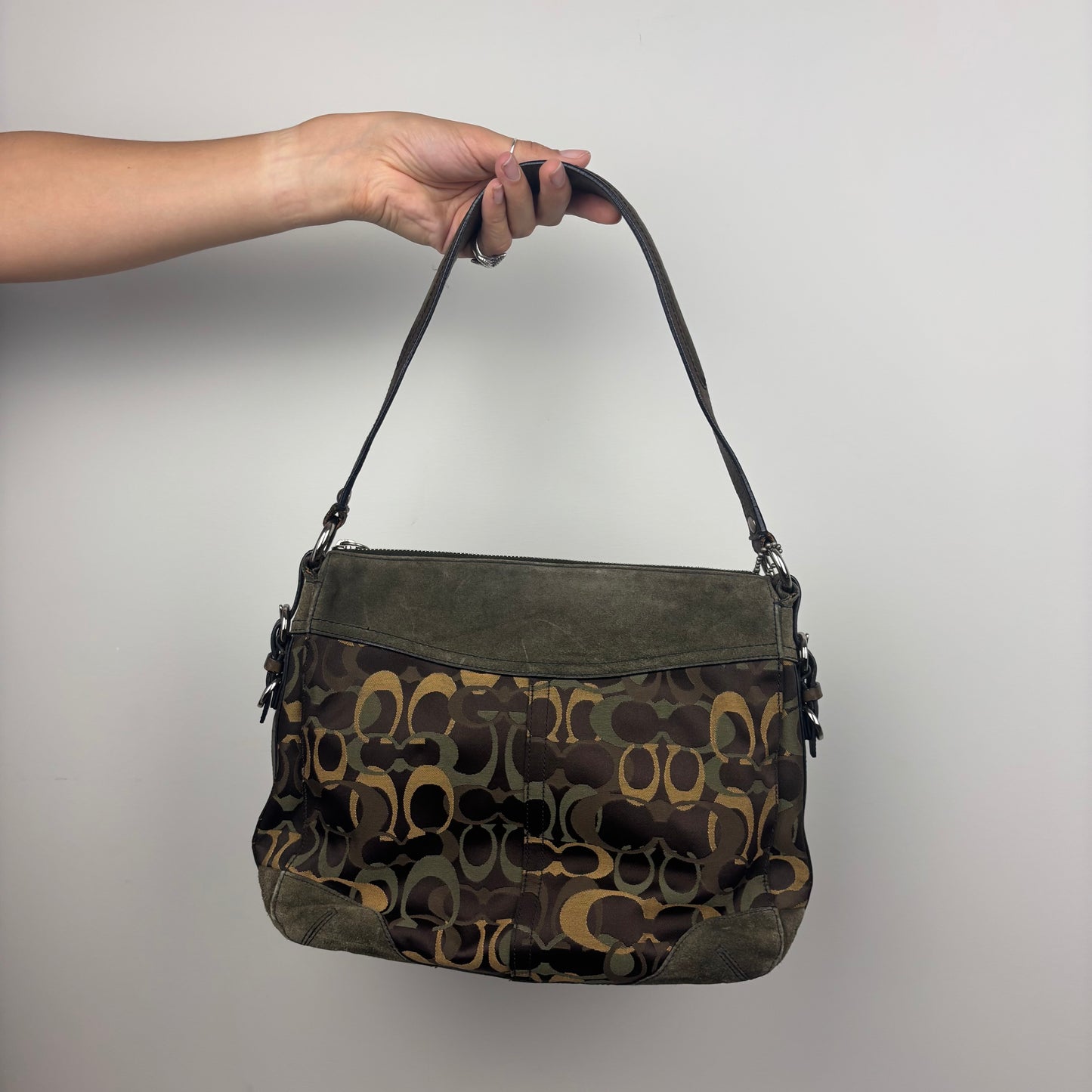 Coach Chelsea Optic Hobo Bag Brown