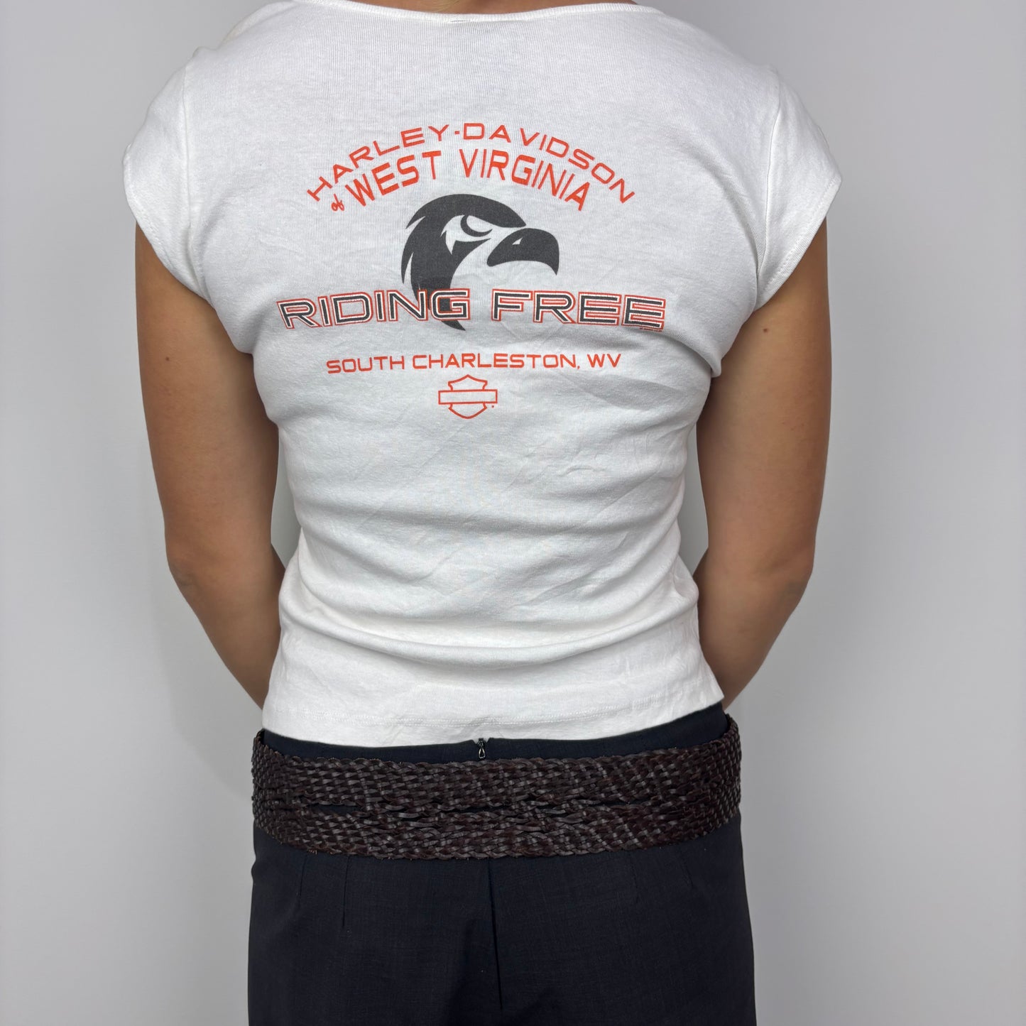 Harley Davidson Riding Free Baby Tee