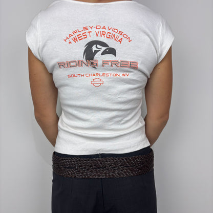 Harley Davidson Riding Free Baby Tee