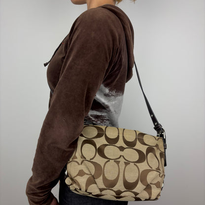 Coach Signature East West 2-Way Bag