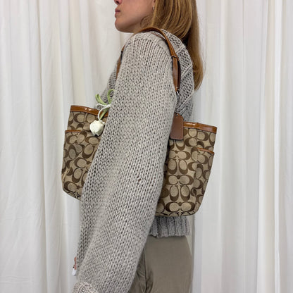 Coach Signature Gallery Tote Bag *A Grade*