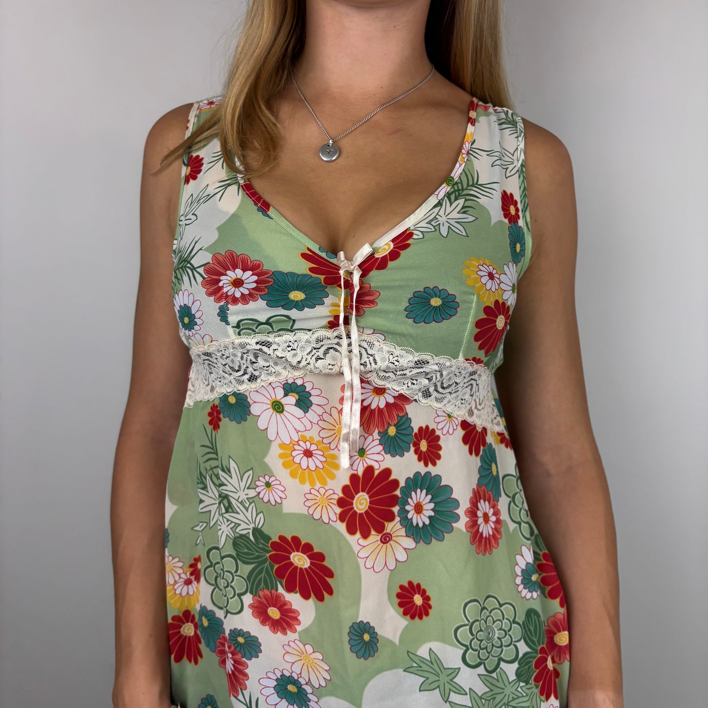 Floral Asymetrical Cami | Size M-L