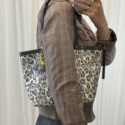 Coach Leopard Mini Tote Bag