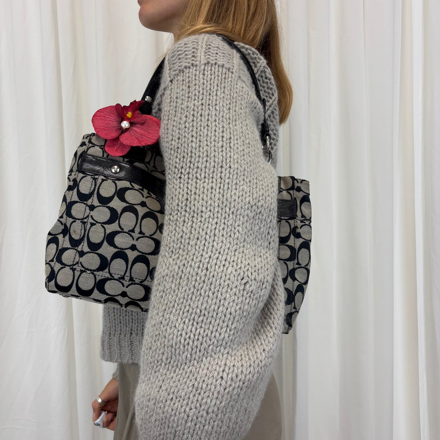 Coach Signature Penelope Carry All Tote Bag
