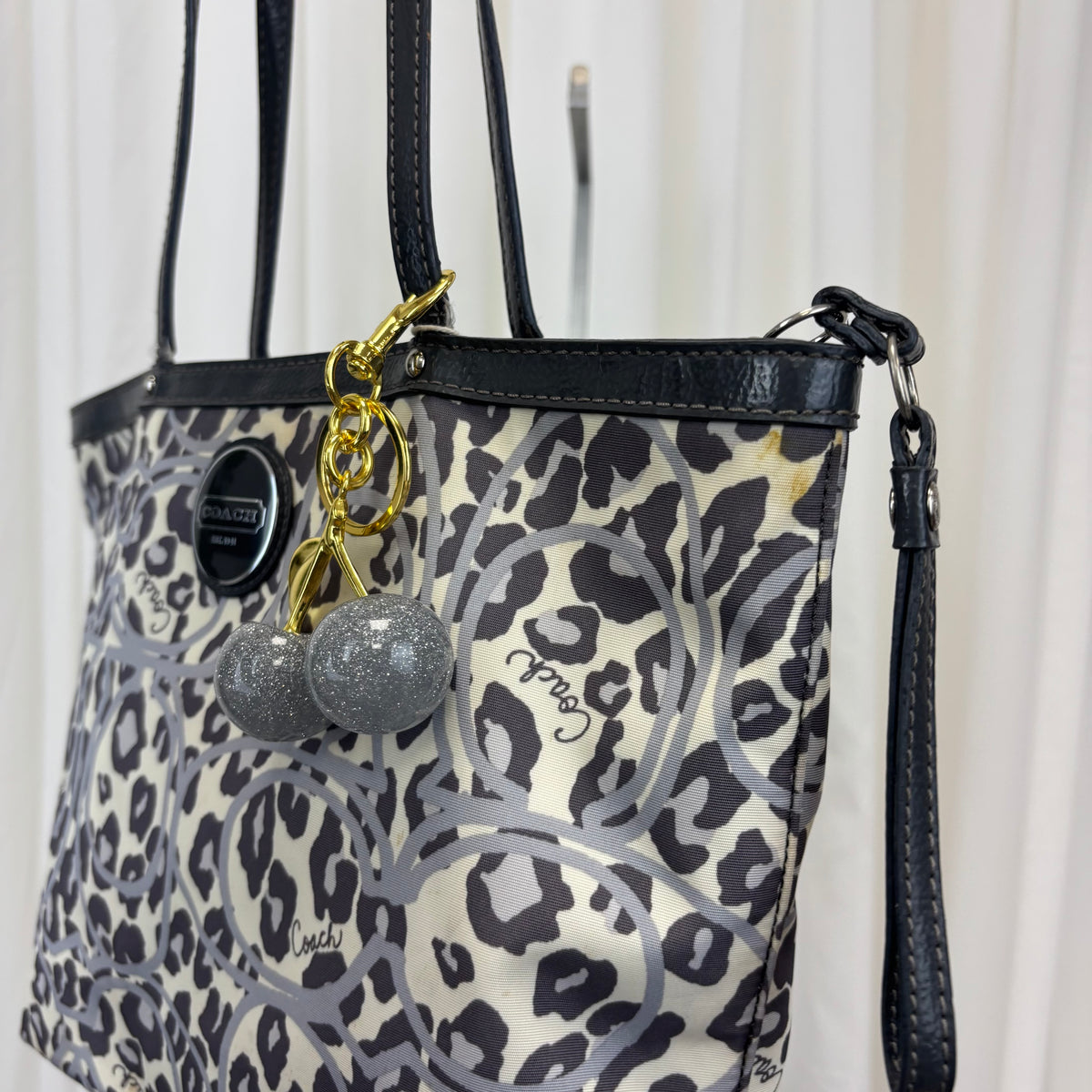 Coach Leopard Mini Tote Bag