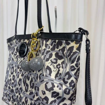 Coach Leopard Mini Tote Bag
