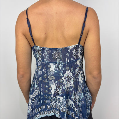 Miss Wan Assymetric Paisley Cami