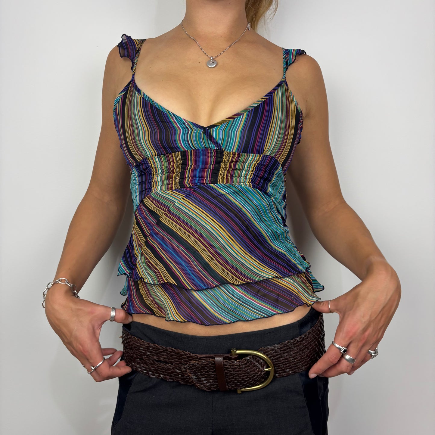 Striped Euro Cami