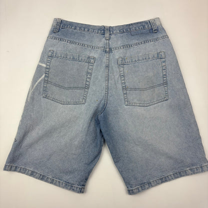 Light Wash Billabong Spellout Jorts
