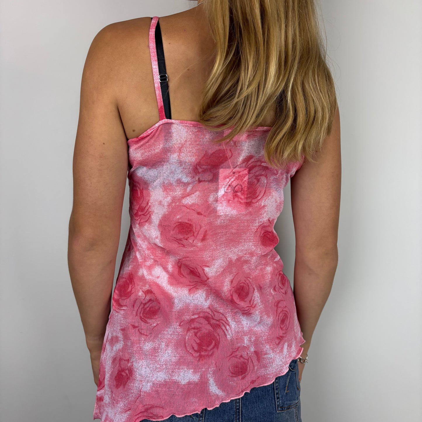 Rose Asymetrical Cami | Size L