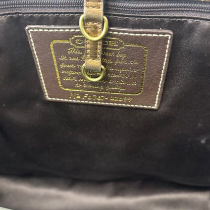 Coach Signature Large Stripe Tote Bag