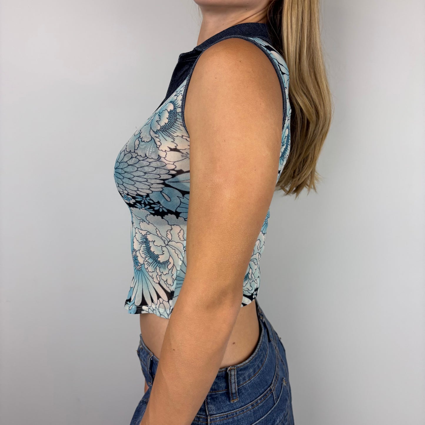 Morgan Floral Vest | Size XS-S