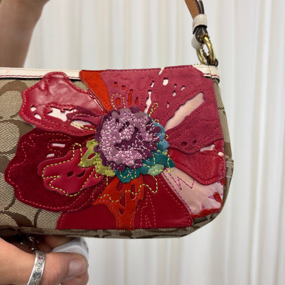 Coach Signature Poppy Floral Demi Bag