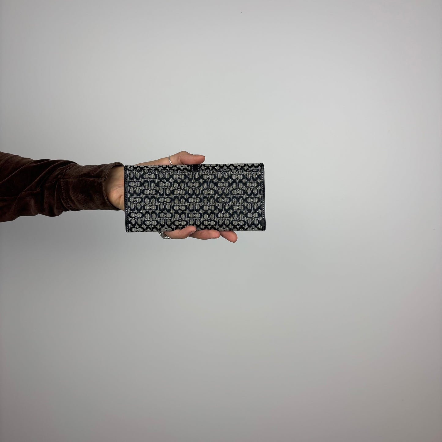 Coach Hamptons Grey Wallet
