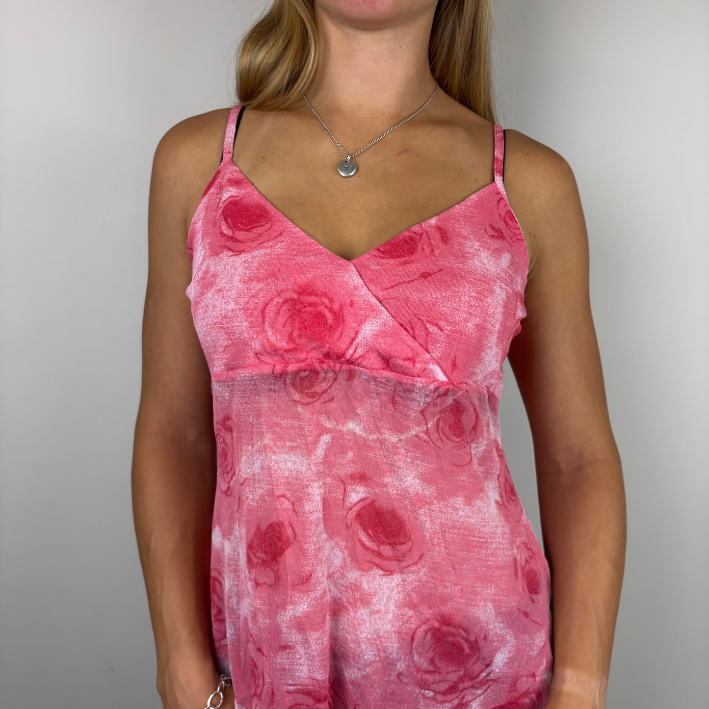Rose Asymetrical Cami | Size L