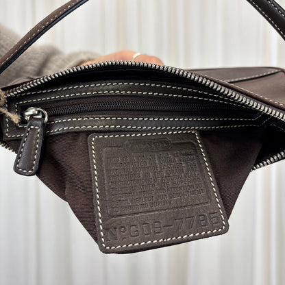 Coach Leather Brown Demi Bag