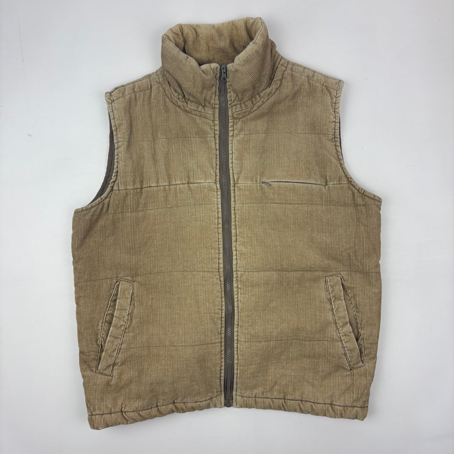 Corduroy 2000s Puffer Vest