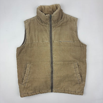 Corduroy 2000s Puffer Vest