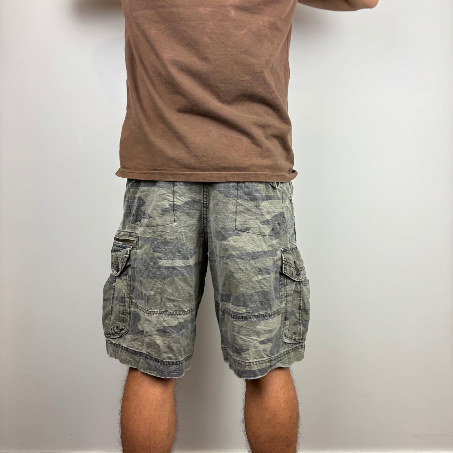 Camo Cargos Adjustable Waist | Size XS-M