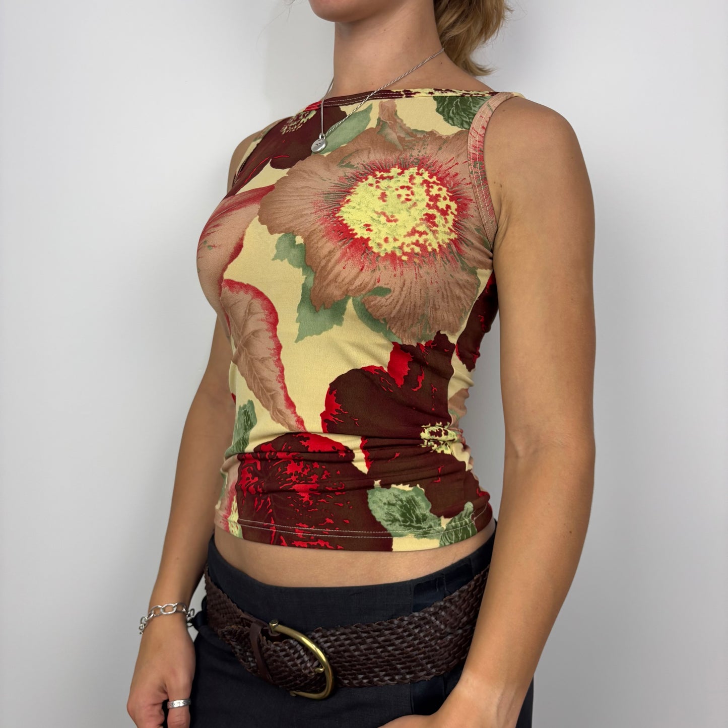 Floral Print Tank Top
