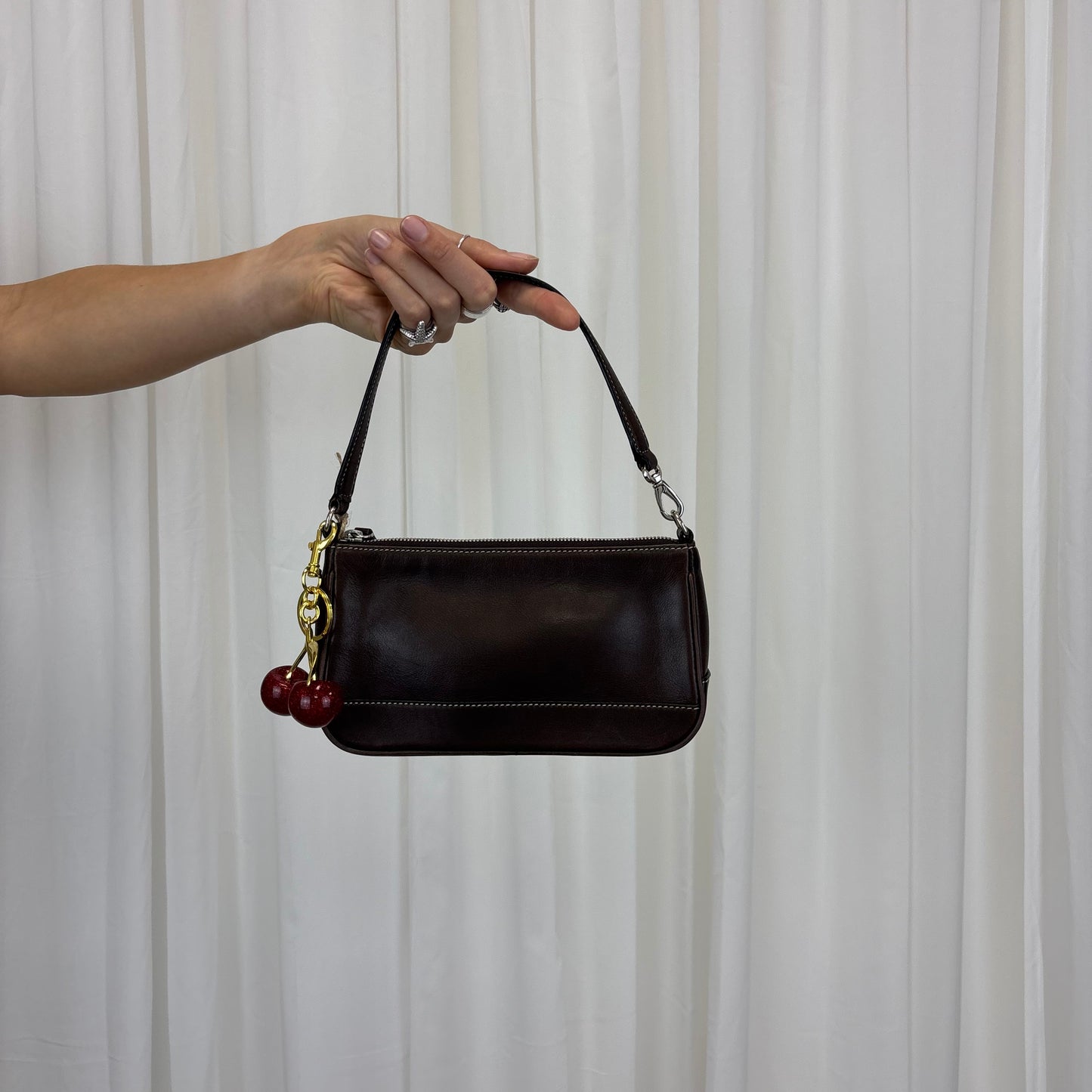 Coach Leather Brown Demi Bag