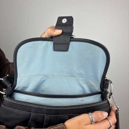 Coach Leather Pleated Soho Bag
