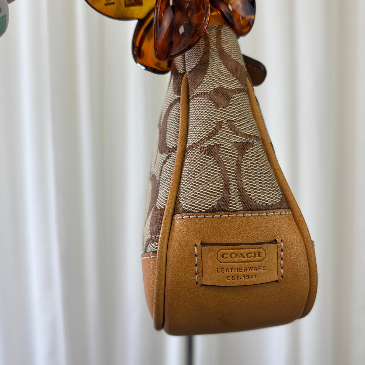 Coach Signature Demi in Tan