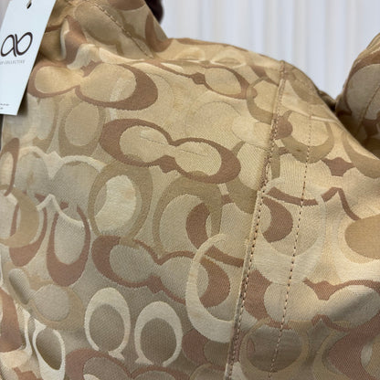 Coach Op Art Large Carly Bag