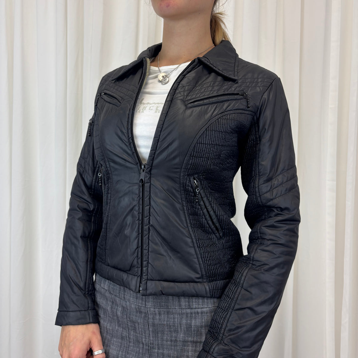 Miss Sixty Quilted Puffer Jacket