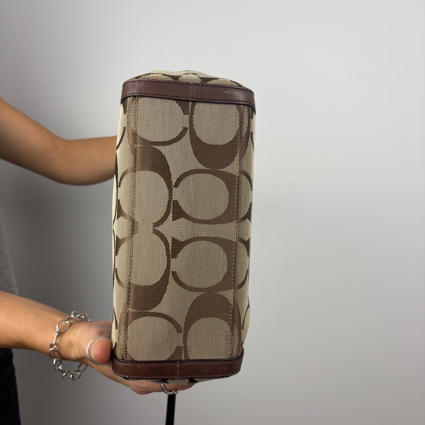 Coach Signature Bleecker Tote Bag