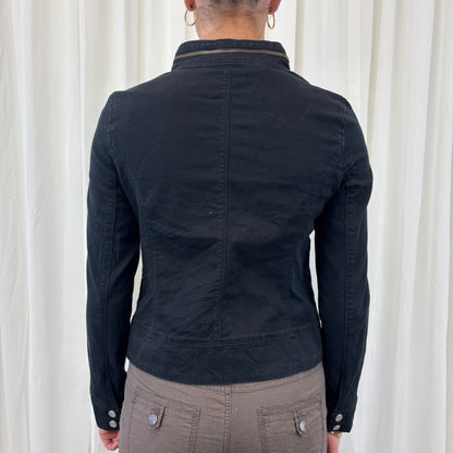Express Black Biker Jacket