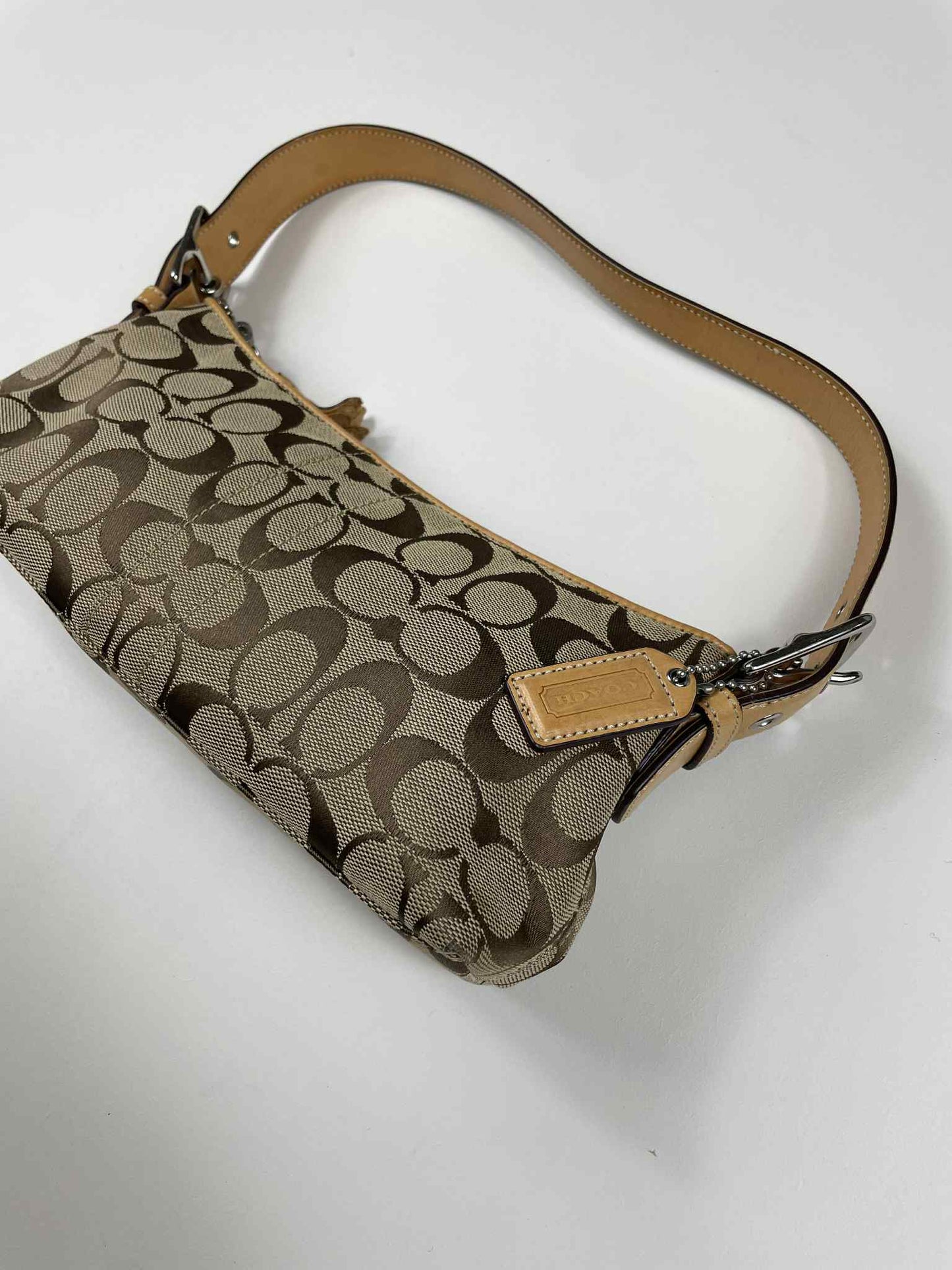 Coach Demi Signature Baguette Bag