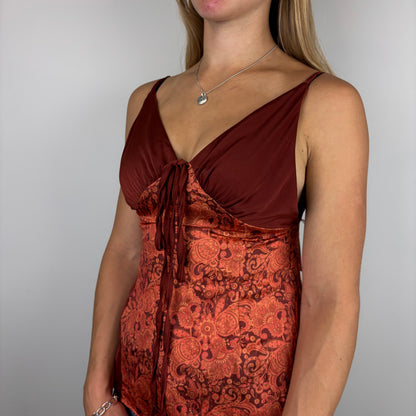 Burnt Orange Cami | Size S-M
