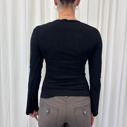 Italian Y2K Star Top