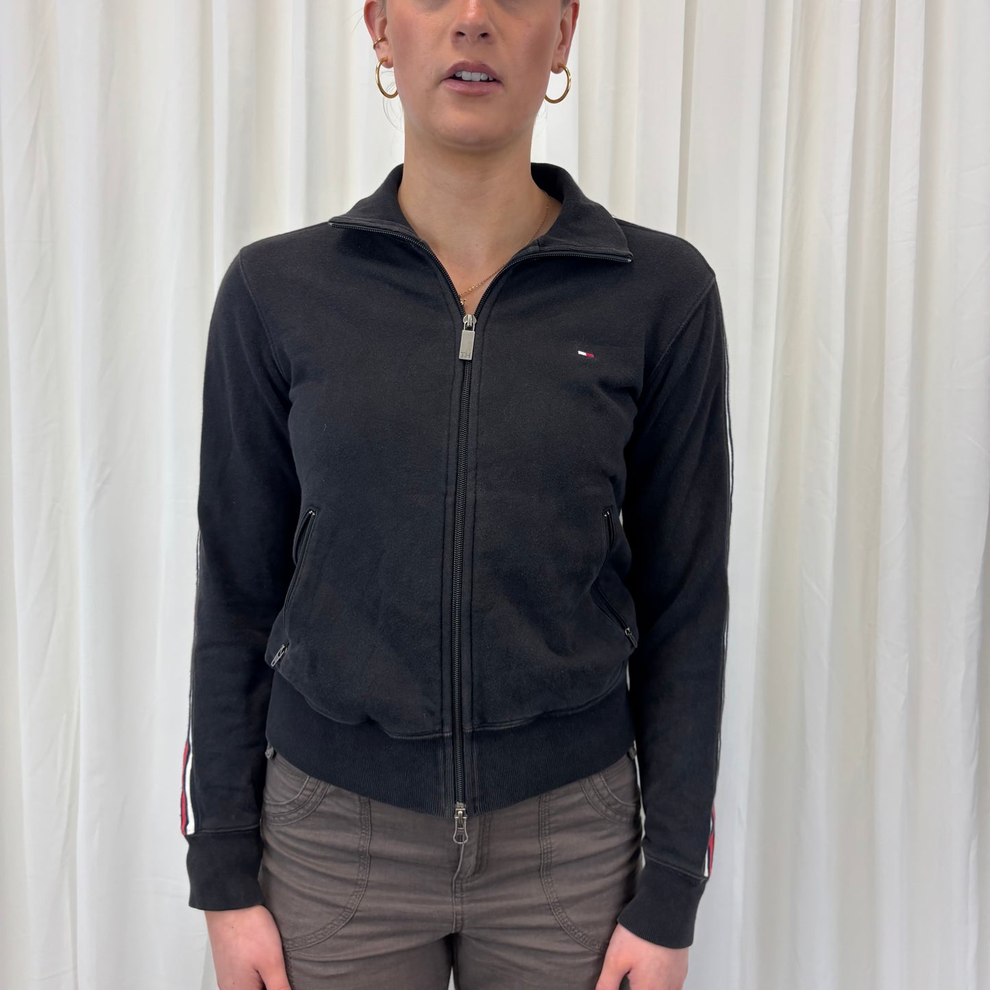 2000's Tommy Hilfiger Two Way Zip Up