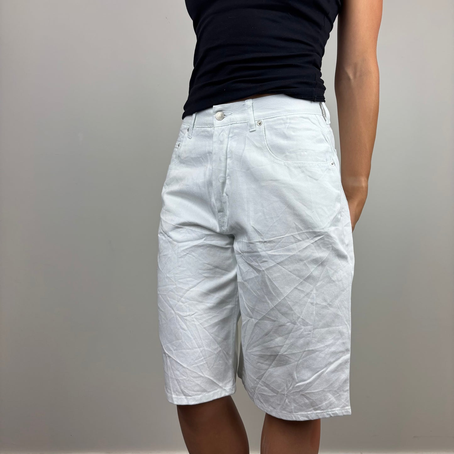 White Button Fly Abercrombie and Fitch Jorts  | Size 33