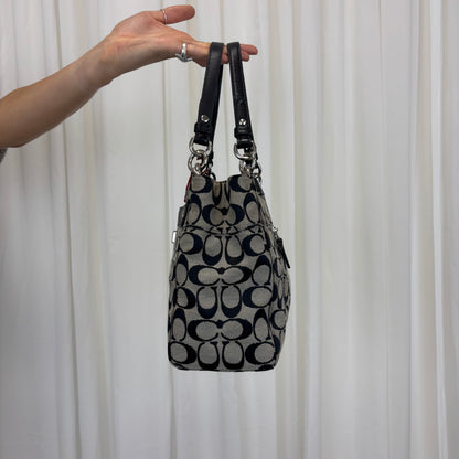 Coach Signature Penelope Carry All Tote Bag