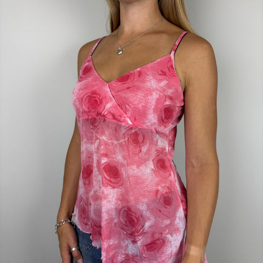 Rose Asymetrical Cami | Size L