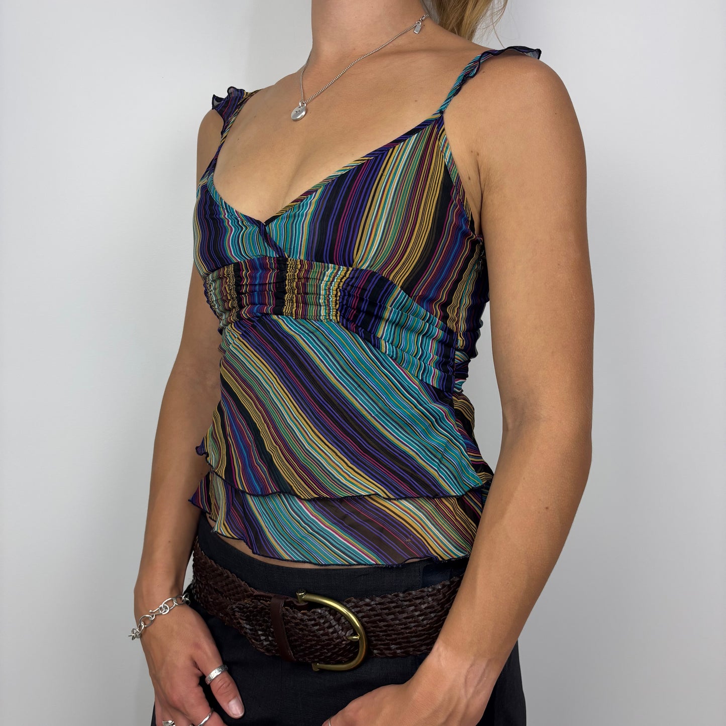 Striped Euro Cami