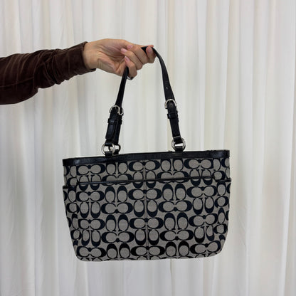 Coach Signature Black Tote Bag