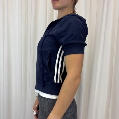 Adidas Puff Sleeve Hoodie | Size S