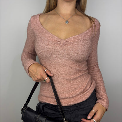 Pink Sweater Top