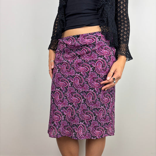 Paisley Midi Skirt | Size S-M