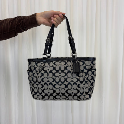 Coach Signature Black Tote Bag