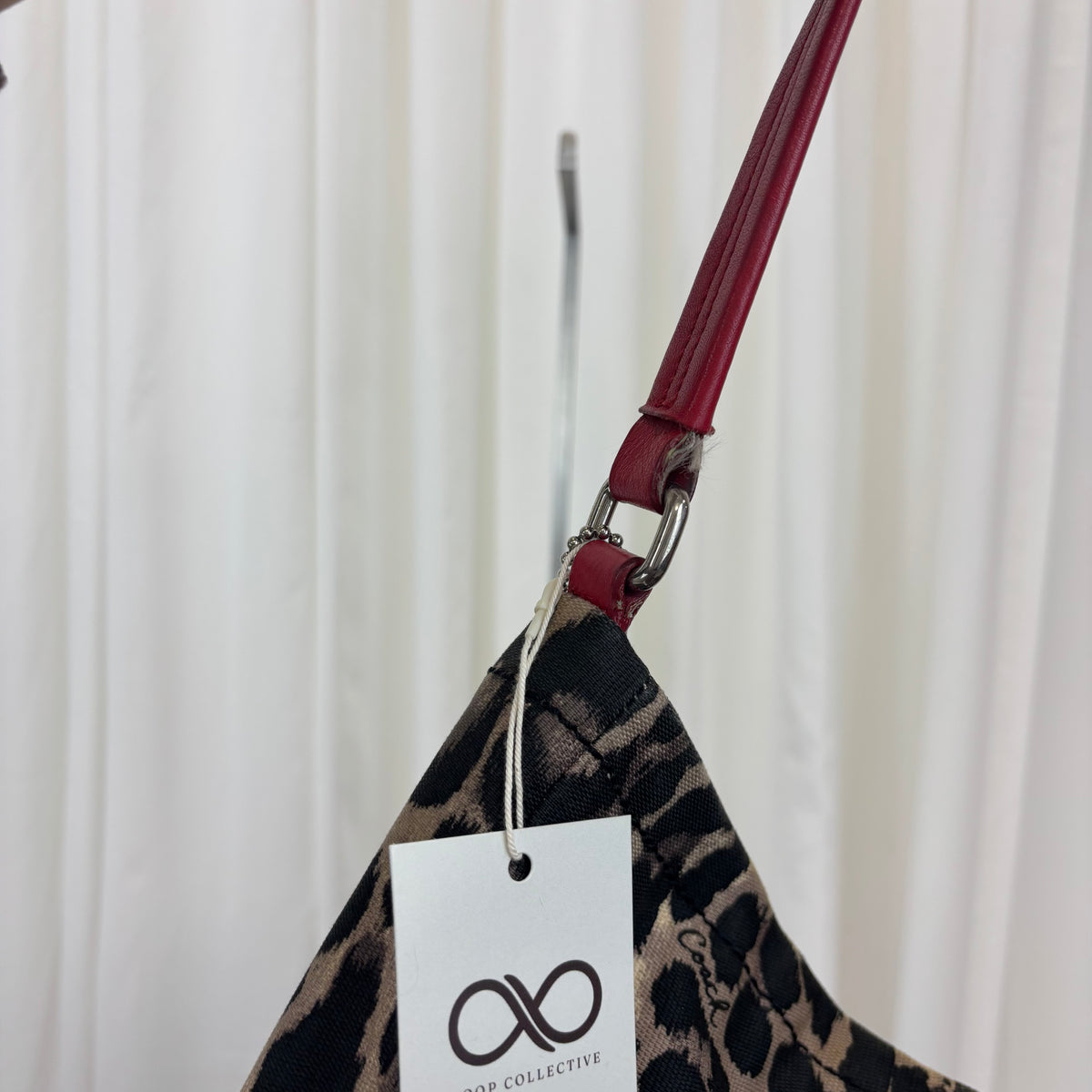 Coach Parker Ocelot Tote with Crossbody Strap
