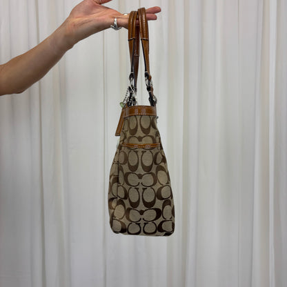 Coach Signature Gallery Tote Bag *A Grade*